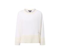 Armani Exchange Pullover mit Alpaka-Anteil Damen Polyamid weiß, S
