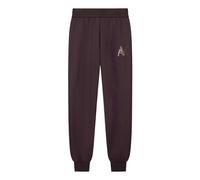 Armani Exchange - Regular Fit Hose aus Stretch-Viskose-Scuba - - Trousers - Damen - Braun - S