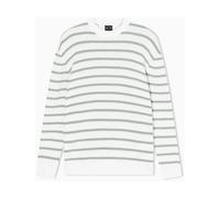 Armani Exchange Strickpullover mit Rundhalsausschnitt in Hellgruen, Größe L