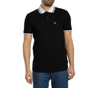 Armani Exchange Schmal Geschnittenes Poloshirt Mit Kontrastkragen, Schwarz S