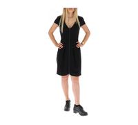 Armani Exchange - Schwarzes Mini-Kleid mit Reißverschluss - - Dresses - Damen - Schwarzk - S