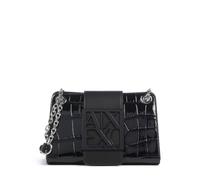 Armani Exchange Susie Mini Schultertasche schwarz, Lederimitat, Damen