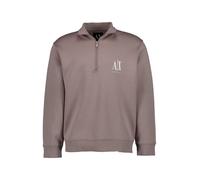 ARMANI EXCHANGE Sweatshirt Herren Comfort Fit Baumwolle braun, XL