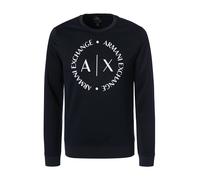 ARMANI EXCHANGE Sweatshirt Herren Mikrofaser blau, L