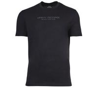 ARMANI EXCHANGE T-Shirt mit Label-Print in Marine, Größe S