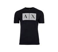 Armani Exchange Herren Crew Quited Logo Tee T-Shirt
