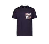 ARMANI EXCHANGE T-Shirt Herren Regular Fit Kurzarm Rundhals Baumwolle blau, XL