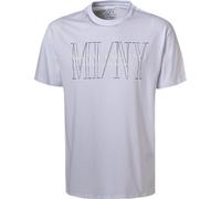 ARMANI EXCHANGE T-Shirt Herren Regular Fit Kurzarm Rundhals Baumwolle weiß, L