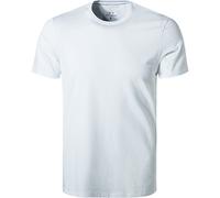 ARMANI EXCHANGE T-Shirt Herren Slim Fit Kurzarm Rundhals Baumwolle weiß, S