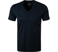 ARMANI EXCHANGE T-Shirt Herren Slim Fit Kurzarm V-Ausschnitt Baumwolle blau, M
