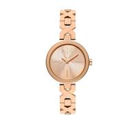 Armani Exchange Uhr für Damen, Quarz Zwei Zeiger Werk und 32 mm Gehäusegröße mit Edelstahlarmband