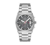 Chronograph ARMANI EXCHANGE, edelstahlfarben, Armbanduhren, Herren, Quarzuhr, Armbanduhr, Herrenuhr, Edelstahlarmband, analog, Tag (66971921-0) edelstahlfarben