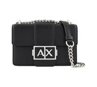 Armani Exchange - Umhängetasche aus Kunstleder mit Metalllogo - - Bags - Damen - Schwarzk - ONE SIZE