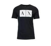 Armani Exchange Urban Style T-Shirt für Herren, Schwarz, Bau - Größe: XS