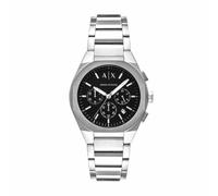 Armani Exchange Watch for Men, Chronograph Movement and 46mm Case Size with Stainless Steel, Leather or Silicone Strap