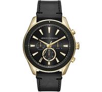 Armani Exchange Watch For Men, Chronograph Movement and 46mm Case Size with Stainless steel, Leather or Silicone strap