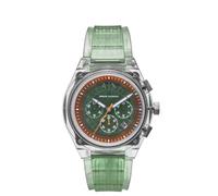 Armani Exchange Watch for Men, Quartz Chronograph Movement and 44mm Case Size with Polyurethane Strap