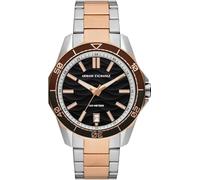 Quarzuhr ARMANI EXCHANGE Armbanduhren silberfarben, roségoldfarben Herren Quarzuhren (34289024-0)