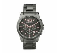 Armani Exchange Watch For Men, Quarz-Chronograph und 45 mm Gehäusegröße mit Edelstahlarmband