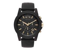 Armani Exchange Outerbanks AX7105 Zegarek Męski Kwarcowy, Ø 45 mm, Czarny