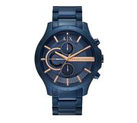 Armani Exchange Watch for Men, Quarz-Chronographenwerk und 46mm Gehäusegröße mit Edelstahlarmband