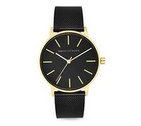 Armani Exchange Watch For Women, Quarz-Dreizeigerwerk und 36mm Gehäusegröße mit Edelstahlarmband