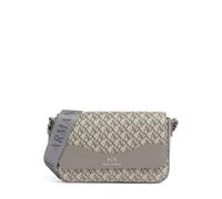 Armani Exchange Wave Monogram Umhängetasche beige, Lederimitat, Damen