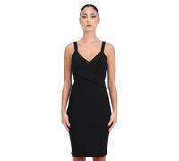 Armani Exchange Women's Essential, Criss-Cross Detail Casual Dress Black M