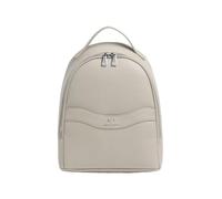 Armani Exchange Women's Essential, Wave, silver printed logo Backpack, Grey, One size