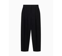 Armani Exchange Damen Icon Project, Sustainable, Logo Patch Hose, Schwarz, Einheitsgröße