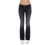 Armani Exchange Women's J65, Stretch Cotton Denim, Flare Cut, Used Look Jeans,Black 28