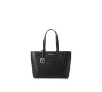 Armani Exchange Shopper Liz M – Lederimitat, schwarz – Damen