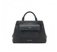 Armani Exchange Handtasche Nicole M – Lederimitat, schwarz, 29 cm, Damen
