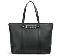 Armani Exchange Polly M Shopper schwarz, Lederimitat, Damen