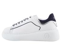 Armani Exchange Women's Super, high Sole, Opt. White+ Blue, 35.5