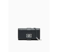 Armani Exchange Geldbörse Jodie Lederimitat Schwarz Damen