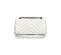 Armani Exchange Women's Victoria, Essential, Logo plate, Crossbody, White, One size