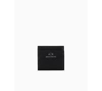 Armani Exchange Women's Wave Bi-Fold Wallet, Black