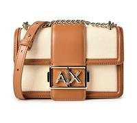 Armani Exchange JODIE Damen Umhängetasche, Natürlicher Ton/Saline, Taille unique