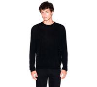 ARMANI EXCHANGE Pullover Herren Comfort Fit Wolle schwarz, XXL