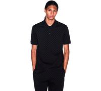 Armani Exchange Regular Fit Poloshirt aus reiner Baumwolle in Black, Größe M