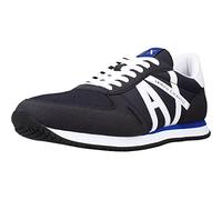 Armani Exchange Herren Sneaker Rio Side Logo XUX017 XCC68 K487 Navy Optic White Größe 45