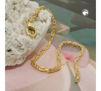 Armband 1,8mm Königskette 14Kt GOLD 19cm