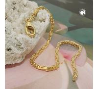 Armband 1,8mm Königskette 14Kt GOLD 19cm
