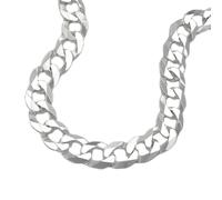 Armband 6,7mm Panzerkette flach Silber 925 21cm
