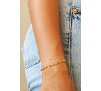 Armband 925 Silber vergoldet Gliederkette 41185080279134