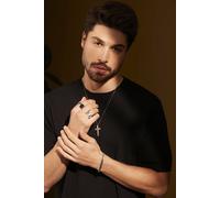 Armband 925/- Sterling Silber oxidiert Pfeil 21cm 41184190759006