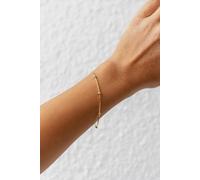 Armband 925/- Sterling Silber vergoldet Schlangenkette vierseitig diamantiert mi...