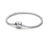 Armband 925er Silber Herzverschluss