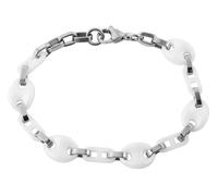 Armband ADELIA´S "Damen Armband aus Edelstahl 21 cm", silber, Armbänder, Damen, 21cm, Edelstahl, Armband, Zum Verschenken - passend für viele Anlässe (98816622-0) silber